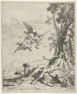 Aurora og Cephalus Takbil Cephalus av Nicolaes Van Helt Stockade