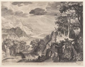 Abrahams offer av Nicolaes de Bruyn