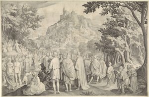 Bergpreken av Nicolaes de Bruyn