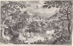 Barnedrap i Betlehem av Nicolaes de Bruyn