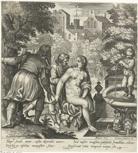 Susanna og de eldste av Nicolaes van Geelkercken