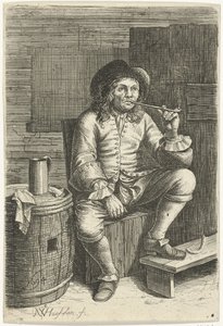 røykende mann