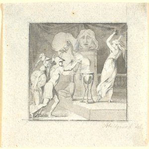 Tilbudsscene av Nicolai Abildgaard