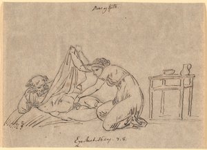 Ruth Caressing Boas av Nicolai Abildgaard