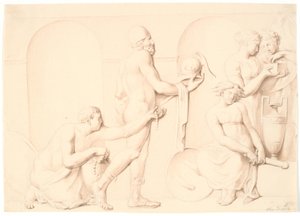 Ulysses som oppdager Achilles mellom Lycomedes