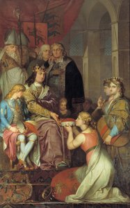 Christian I utropte Holstein til et hertugdømme i 1474, 1780. av Nicolai Abraham Abildgaard