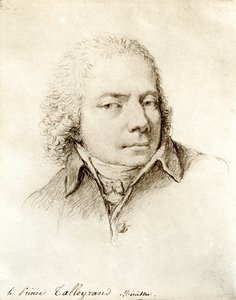 Portrett av den franske politikeren Charles Maurice de Talleyrand Perigord (eller Talleyrand-Perigord av Nicolas Andre Monsiau