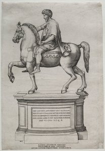 Rytterstatue av Marcus Aurelius, 1548.