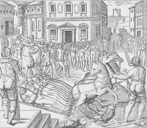 Henrettelse av tre karteusiske martyrer, Tyburn, London, 1535 1904