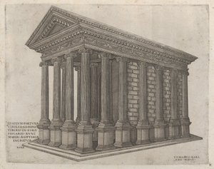 Mirror of Roman Magnificence: The Temple of Fortune i Roma, 1500-tallet., 1500-tallet.