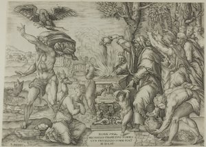 Iphigenia-offeret av Nicolas Beatrizet