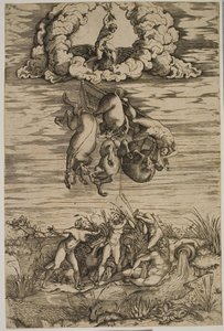Phaetons fall av Nicolas Beatrizet