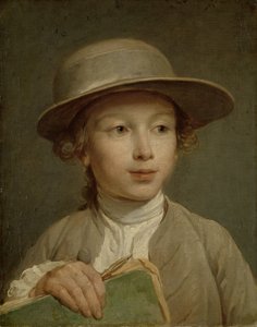 Gutt med tegnebok Gutt med tegnebok av Nicolas-Bernard Lepicie
