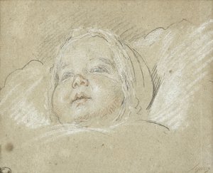 Louis-Philippe 1773-1850, hertug av Chartres som barn, 1773