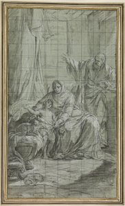 Familien til døperen Johannes av Nicolas-Bernard Lepicie