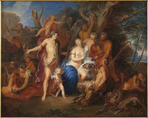 Bacchus og Ariadne av Nicolas Bertin