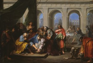 Kristus vasker føttene til sine disipler, 172030.