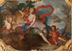 Venus vergiftet Pfeile av Nicolas Bertin