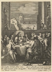 Nattverden, fra The Passion of Christ, midten av 1600-tallet.