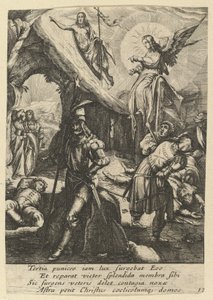 The Resurrection, fra The Passion of Christ, midten av 1600-tallet.