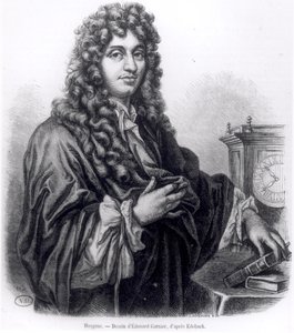 Christian Huyghens (1629-95) gravert av Edouard Garnier av Nicolas Etienne Edelinck