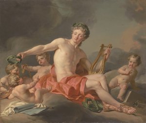Apollo som kroner kunsten