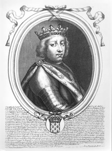 Charles IV (1294-1328) Fair, konge av Frankrike og Navarra, fra 
