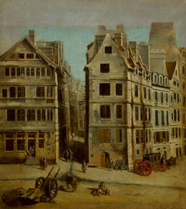 The Image Notre-Dame-kabareten, Place de Grève, 1751.