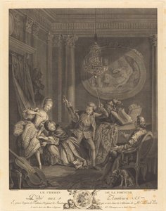Veien til formuen av Nicolas Joseph Voyez after Pierre Antoine Baudouin