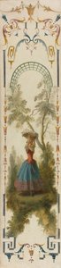 Hagebruk, ca. 1723-1727. av Nicolas Lancret