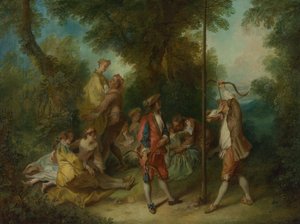 The Four Ages of Man: Maturity, ca 1735 av Nicolas Lancret