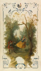 The Swing, ca. 1723-1727. av Nicolas Lancret