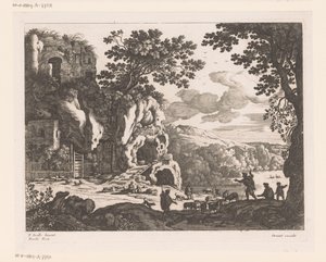 Cephalus og Procris av Nicolas Perelle