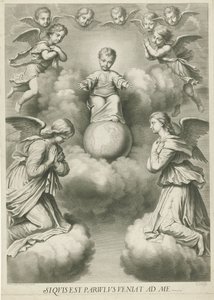Før Christuskind als Salvatore av Nicolas Pitau (I)