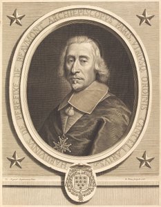 Perefixes de Beaumont av Nicolas Pitau I after Pierre Mignard I