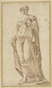 Flora Farnese, sett forfra av Nicolas Poussin (possibly)