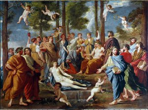 Parnassus av Nicolas Poussin
