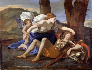 Rinaldo og Armida av Nicolas Poussin