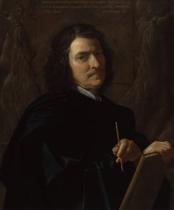 Selvportrett av Nicolas Poussin