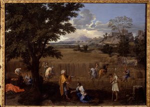 Summer eller Ruth og Boas av Nicolas Poussin