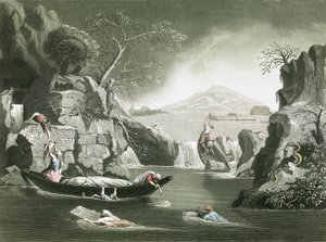 Flommen av Nicolas Poussin
