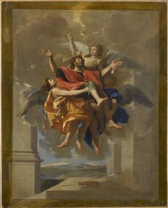 Ekstasen til Saint Paul, 1650. av Nicolas Poussin