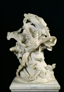 Prometheus i kjeder (marmor)
