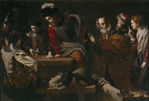 Fornektelsen av Saint Peter, ca 1625
