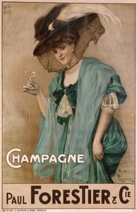 Champagne, 1800-tallet. av Nicolas Toussaint Charlet