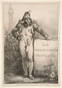 Frontispice for serien La Vieille Armee Francaise av Nicolas Toussaint Charlet