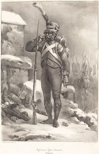 Fransk lett infanteri, Voltigeur av Nicolas Toussaint Charlet