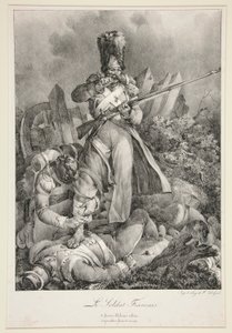Den franske soldaten av Nicolas Toussaint Charlet