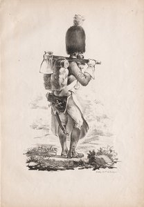 Militære kostymer: Infanteri Sapper av Nicolas Toussaint Charlet