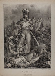 Den franske soldaten av Nicolas Toussaint Charlet